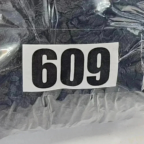 Enless Rose Textured Crinkle Short Balloon sleeve Black Tunic Dress L - Picture 11 of 11